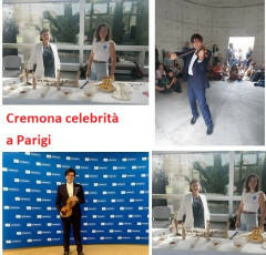 Cremona celebrità a Parigi