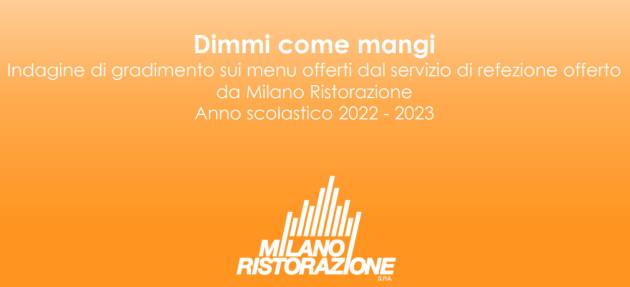 SCUOLA. PRESENTATI I NUOVI MENÙ DI MILANO RISTORAZIONE 
