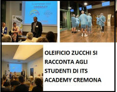 OLEIFICIO ZUCCHI SI RACCONTA AGLI STUDENTI DI ITS ACADEMY CREMONA