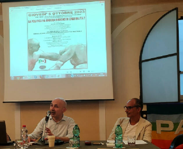 PD CR Incontro con PANARARI, la passione per la politica riempe la sala