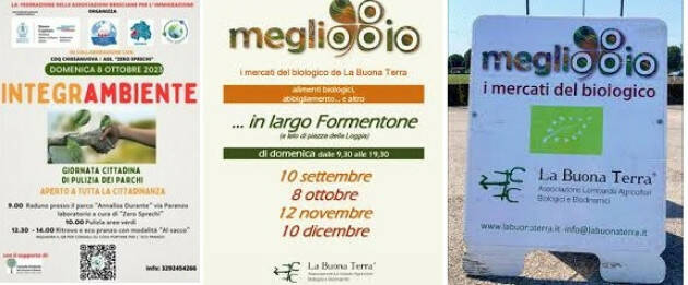  TORNA IL MEGLIO DEL BIO IN PIAZZA A BRESCIA DOMENICA 8 OTTOBRE 2023