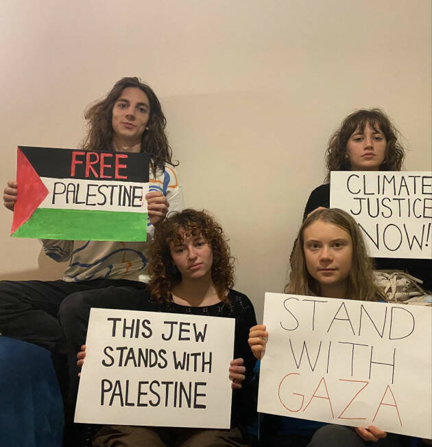 Scuola Greta Thunberg ‘silenziata’ da Israele