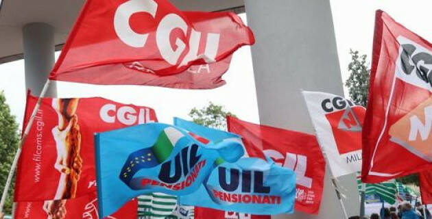 Finanziaria governo Meloni  Decisa da CGIL e UIL mobilitazione e scioperi di 8 ore