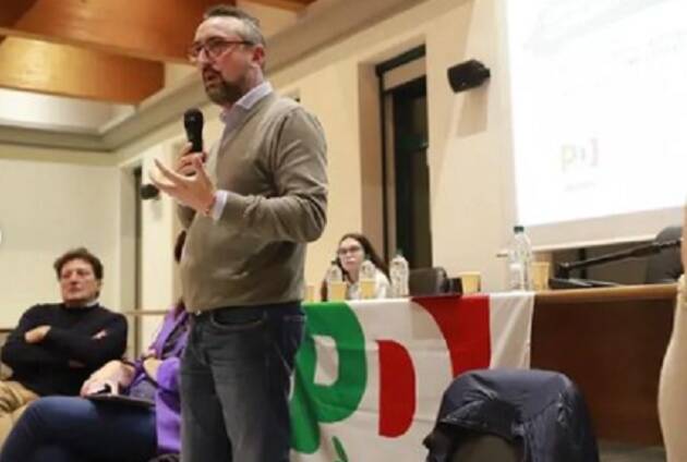 Matteo Piloni (#PD) a Pandino approfondimento sul consumo suolo e logistiche. 