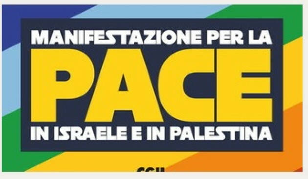 Landini (Cgil) :L’astensione Governo all’Onu  per cessate fuoco Gaza,grave errore