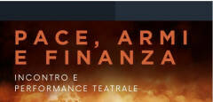 (CR) Pace, Armi e Finanza, incontro e performance teatrale