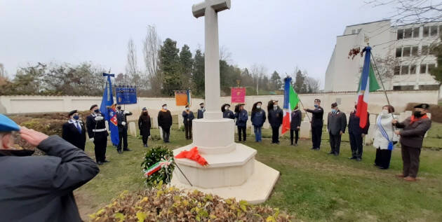 Cremona Commemorazione dei Caduti Britannici al Civico Cimitero