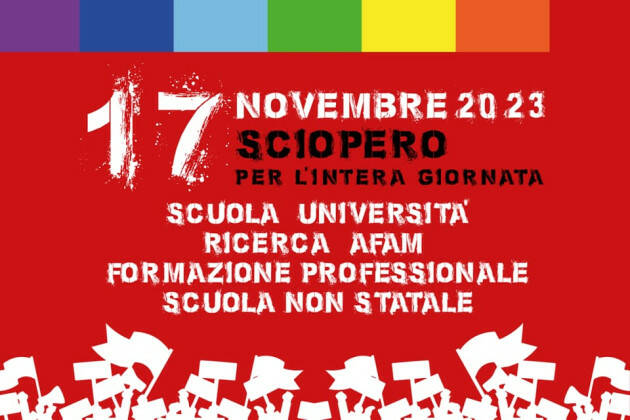 CGIL (CR) Sciopero dei settori pubblici, della conoscenza e dei trasporti 17 novembre