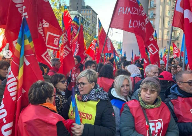 (CR) Intervista a E.Curci (Cgil) Manifestazione e 8 ore di sciopero 24/11  (video)