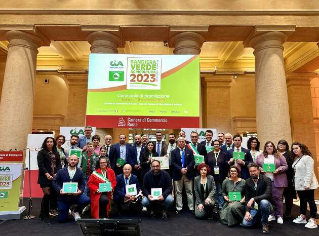  Roma Premio Bandiera Verde Cia: sul podio l’agricoltura che guarda al futuro