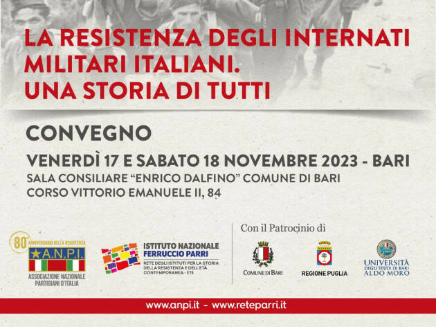 Anpi La Resistenza degli internati militari italiani