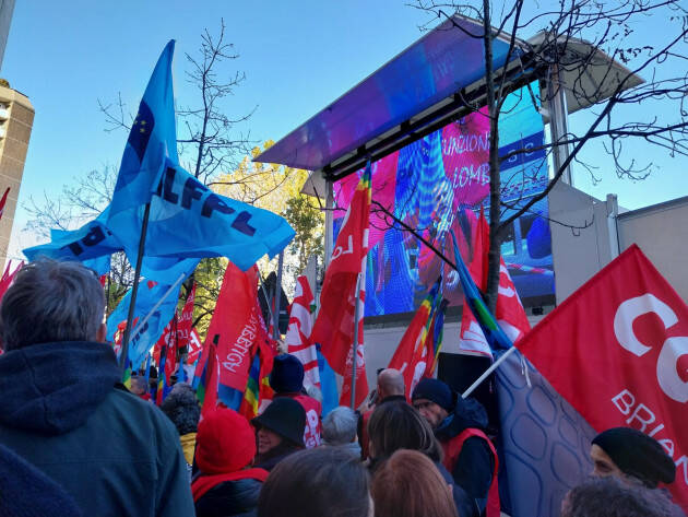 Sciopero del 17/11/ 2023 Cgil CR Tanti oggi a Milano | Luca Dell’Asta (FP-Cgil Cr)