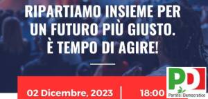 #PD Casalasco Incontro a Torre de Picenardi  il 2 dicembre 2023 allle ore 18