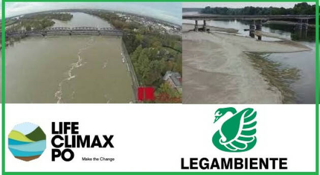(CR) Legambiente Equilibrio sul filo del fiume:  alluvioni e siccità nel bacino del Po