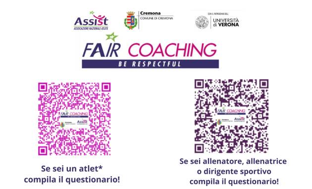 ‘Faircoaching Cremon’, il 16 dicembre seminario per atlete e atleti
