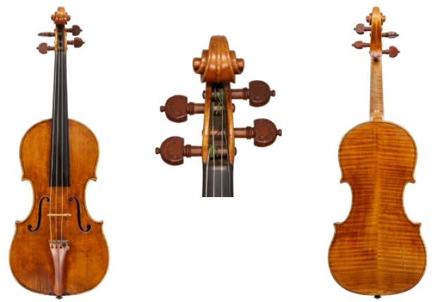 (CR) MdV da sabato 16 dicembre esposto un violino di Omobono Stradivari  