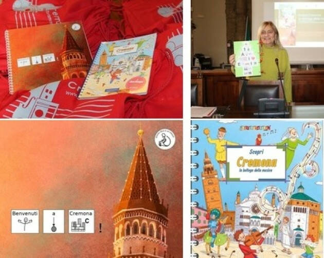 (CR) Due guide turistiche per le scuole e per le famiglie Una città per tutti