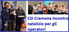 CSI Cremona Incontro natalizio per gli operatori