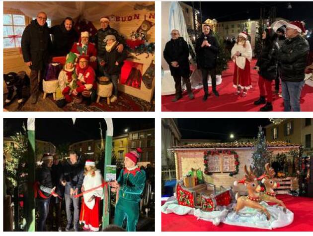 Crema LA CASA DI BABBO NATALE SPALANCA LE  PORTE AL PUBBLICO