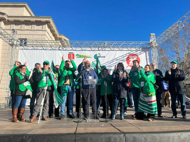 Cisl Terziario. Sbarra: Siamo al fianco dei lavoratori in piazza.