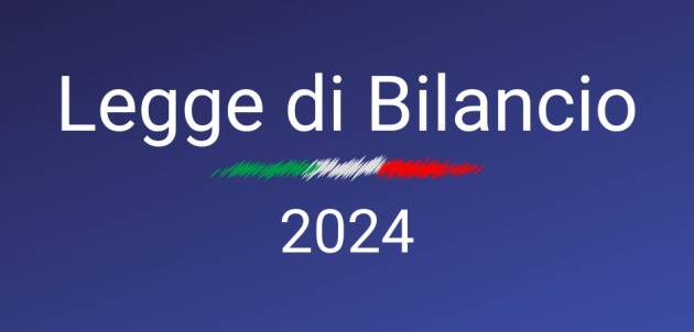 ADUC Legge bilancio 2024. Ascoltare e leggere con attenzione. Più di qualcosa non torna