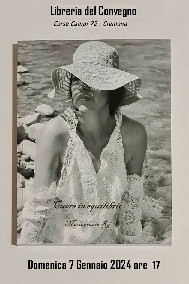 (CR) Libreria Convegno : inconto con la scrittrice Mariagrazia Rè