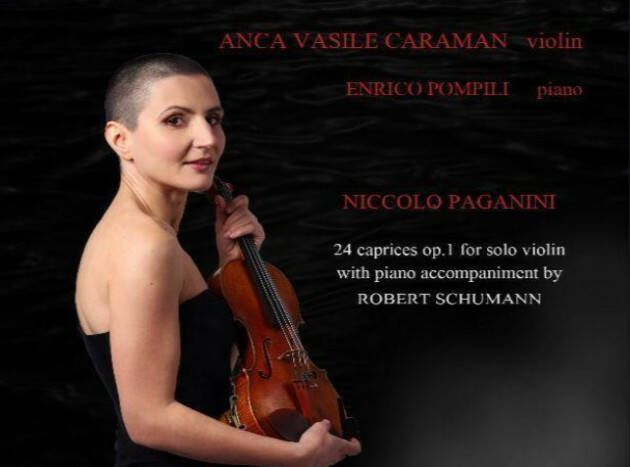 Brescia con il concerto della violinista Anca Vasile Caraman