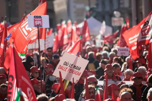 Cgil Previdenza: 29,5 milioni a soggetto privato e nessun passo indietro su pensioni