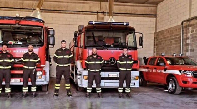 Vigili del Fuoco Piadena 7 interventi nei giorni di festa per le nostre squadre