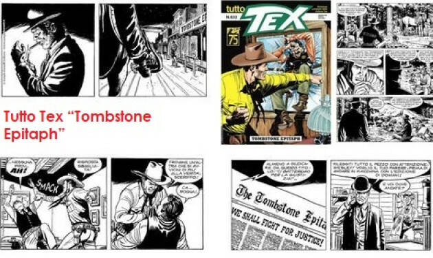 Tutto Tex ‘Tombstone Epitaph’: il dovere di cronaca nel Far West| Romano Pesavento