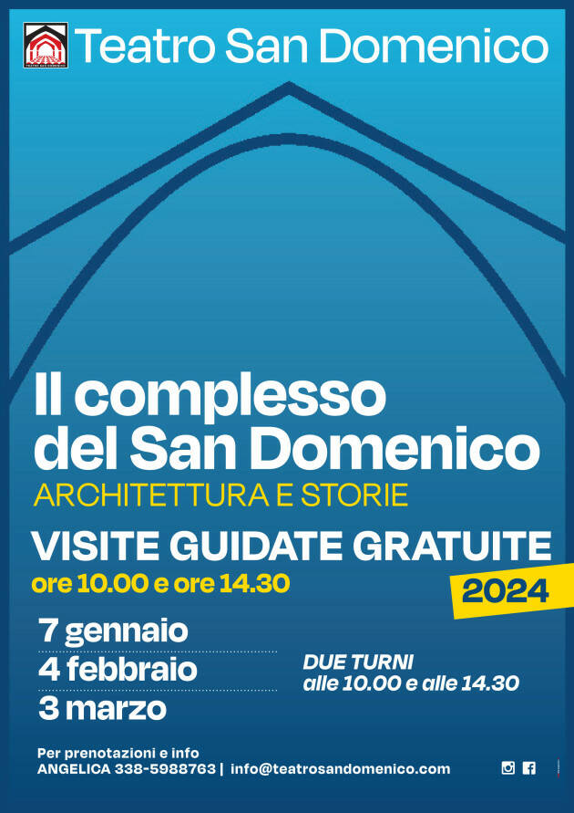 Crema Appuntamenti della Fondazione San Domenico 12 gennaio 2024