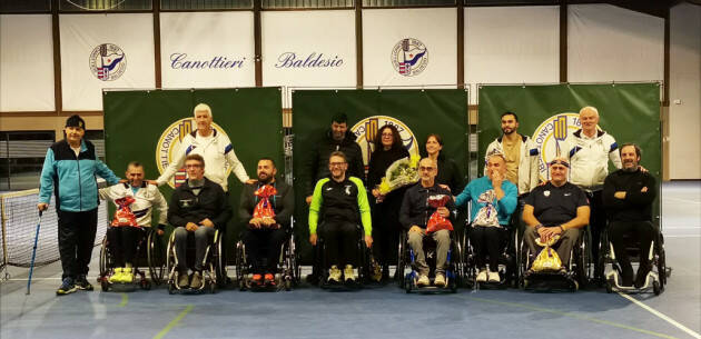 TENNIS IN CARROZZINA ALLA BALDESIO IL MEMORIAL NENO PETESI