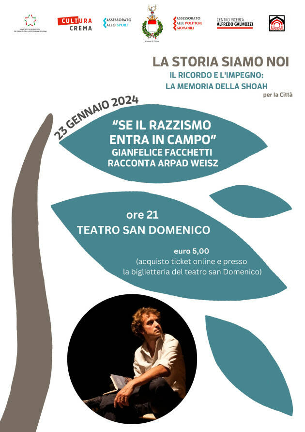 Crema Teatro San Domenico Se il razzismo entra in campo