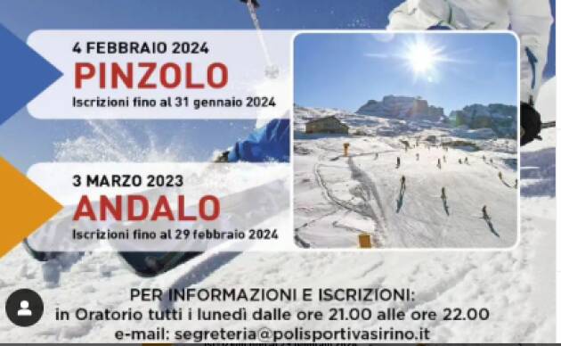    Soresina Due  gite sulle Dolomiti a febbraio e marzo 