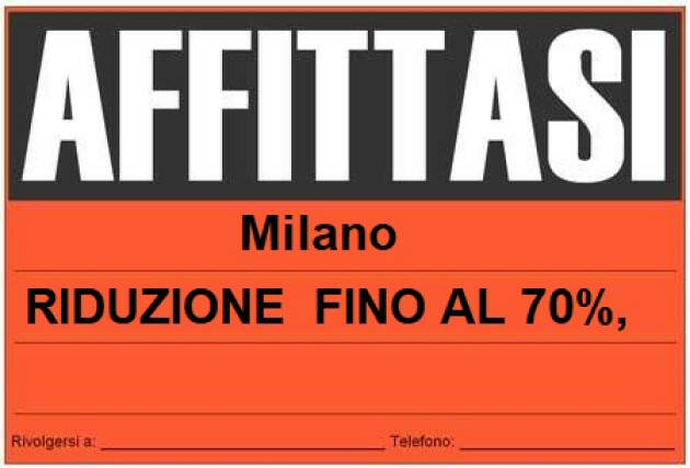 Milano DEMANIO. NO PROFIT E PICCOLE IMPRESE IN LOCALI AD AFFITTO RIDOTTO FINO AL 70%
