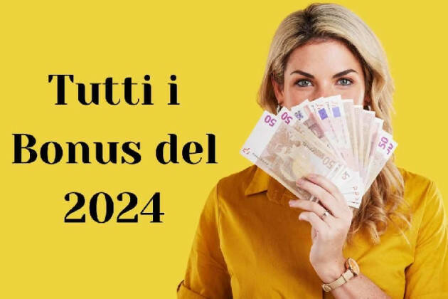 I 21 bonus a disposizione per il 2024