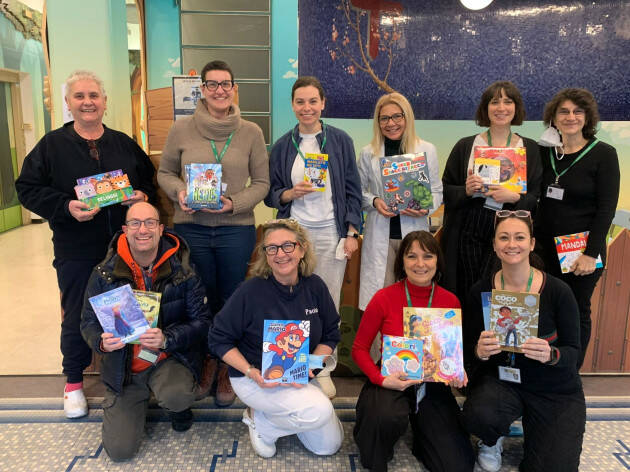 ASST CR LIBRI, FUMETTI, ALBUM DA COLORARE DONATI A NEUROPSICHIATRIA INFANTILE