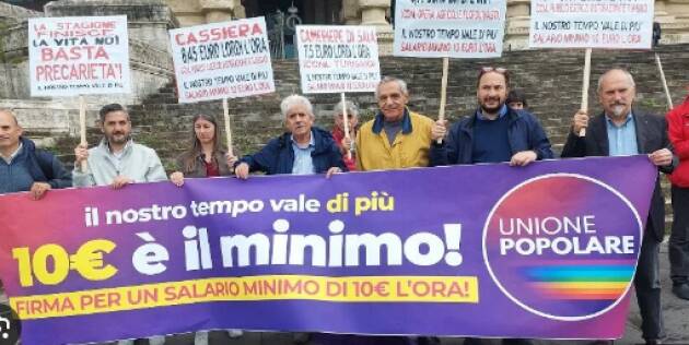 RIFONDAZIONE COMUNISTA: CONTRO INFLAZIONE SALARIO MINIMO A 10 EURO L’ORA SUBITO