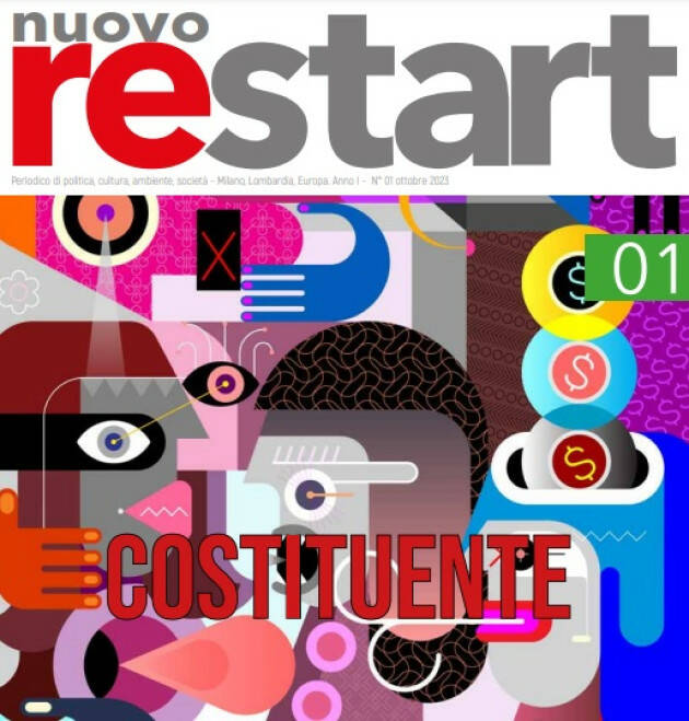 Restart mensile online. Ottobre 2023. Numero 1 | Diretto da Marco Pezzoni (Cr)