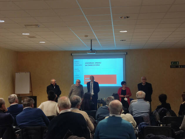 Ezio Belleri, all’Assemblea Sindaci dell’Ambito Sociale Cremonese.