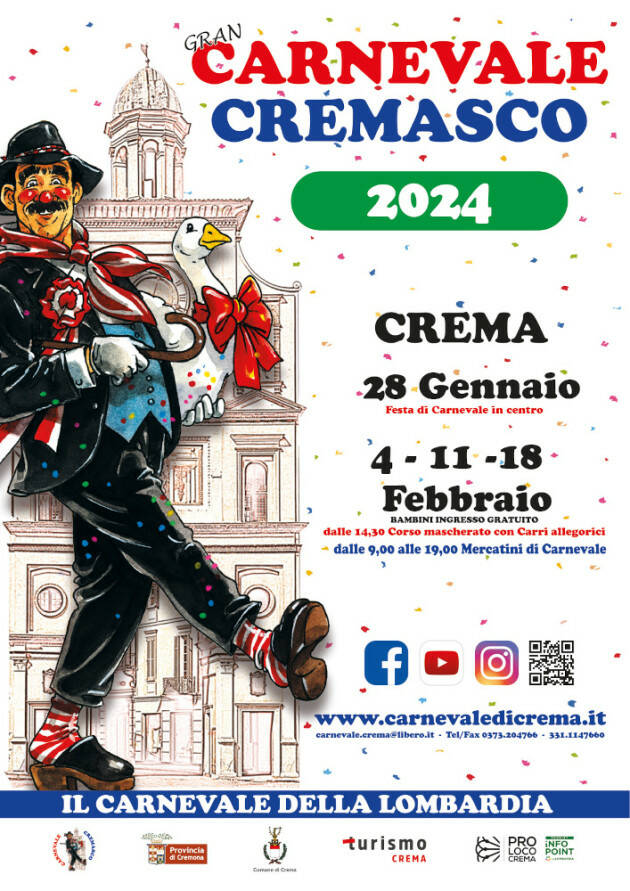 L’IMPEGNO DI APRICA PER IL CARNEVALE CREMASCO