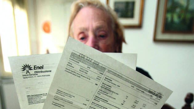 Anziani Occhio alle bollette: fine del Mercato Tutelato