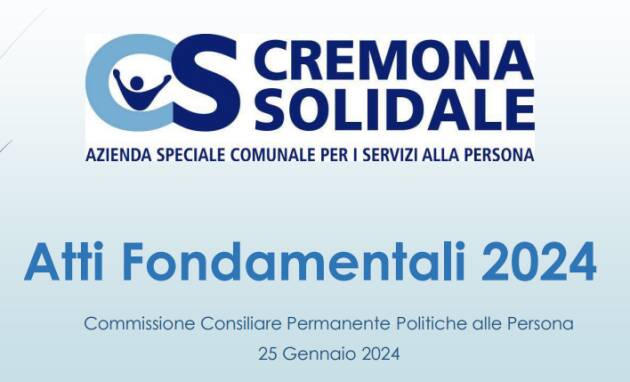 (CR) Resoconto sintetico del Consiglio comunale dell’8 febbraio 2024