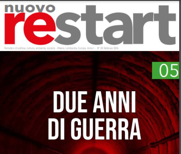 E' uscito il numero 5 di restart febbraio 2024