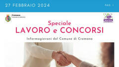 SPECIALE LAVORO CONCORSI Cremona, Crema, Soresina, Casal.ggiore | 27 febbraio 2024