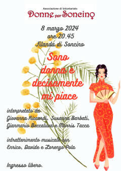 Soncino Sono donna e decisamente mi piace evento 8 marzo 