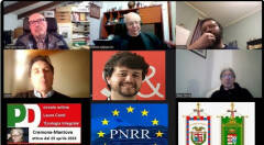 Brando Benifei  (#Pd) Incontro PNRR province CR e MN |Pd  online L.Conti  (Video)