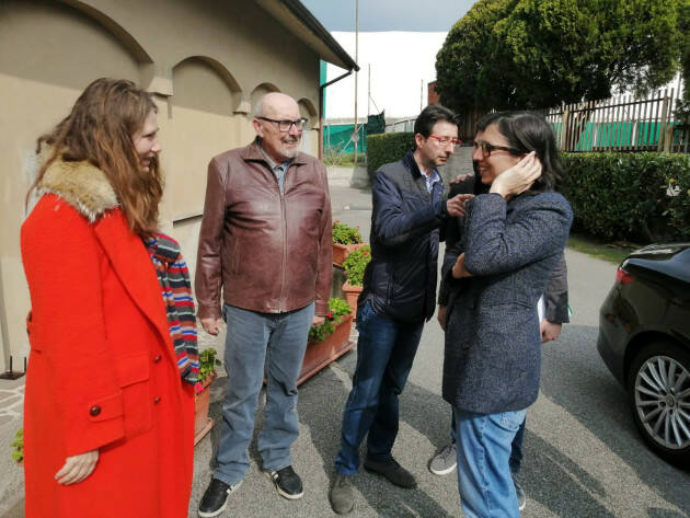 Incontro Pace a Bergamo abbiamo incontrato  Elly Schlein | S.Bellini,Ghelfi,Storti