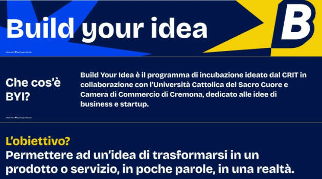 (CR) Crit | Una rete a sostegno dell'innovazione: convenzione e progetto startup