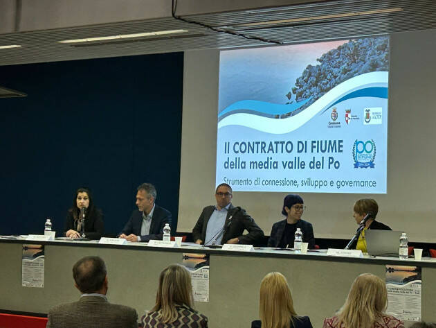 (CR) Andrea Virgilio  al convegno sul Contratto di Fiume